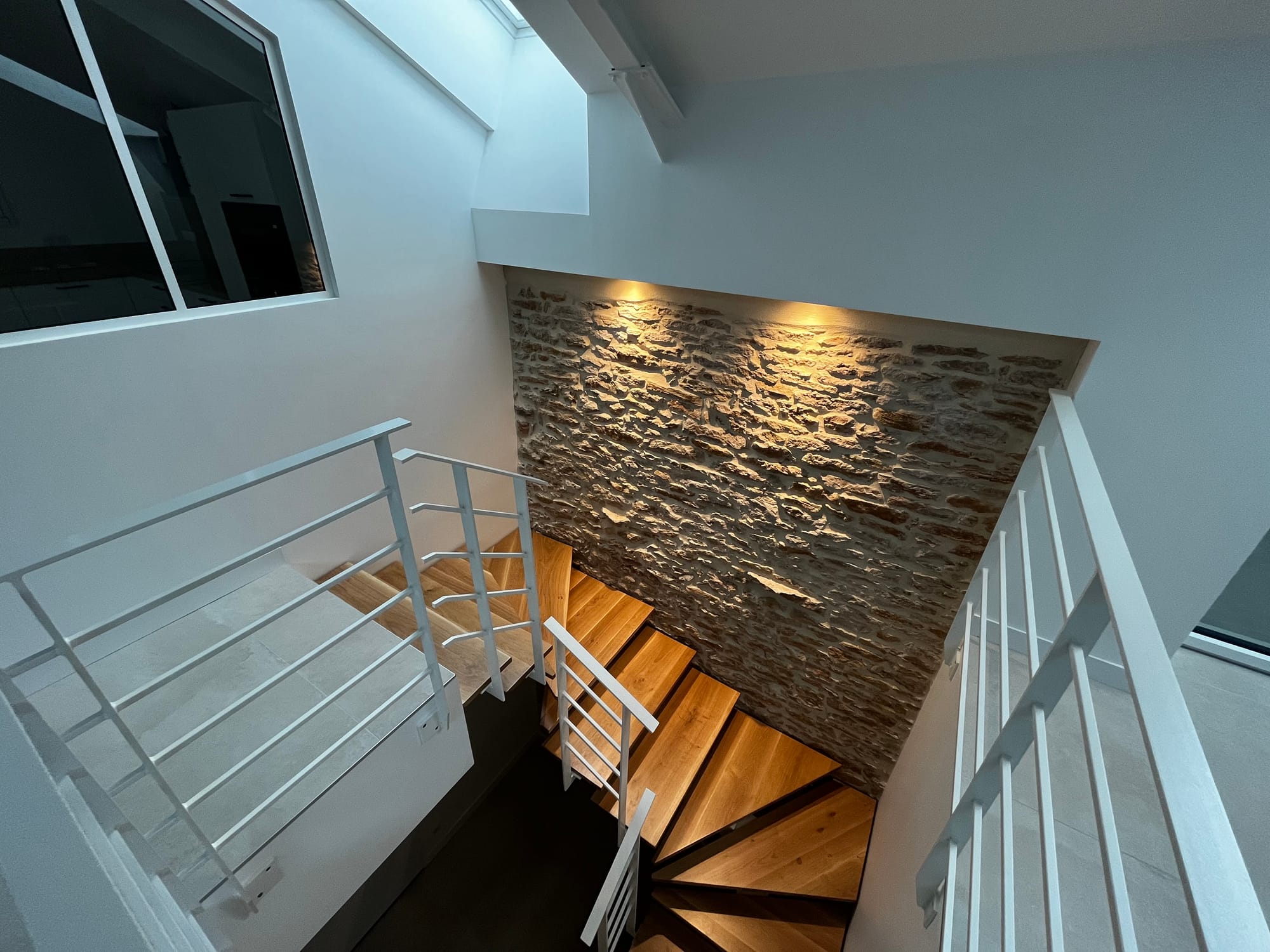 Création de 2 logements dans une ancienne grange