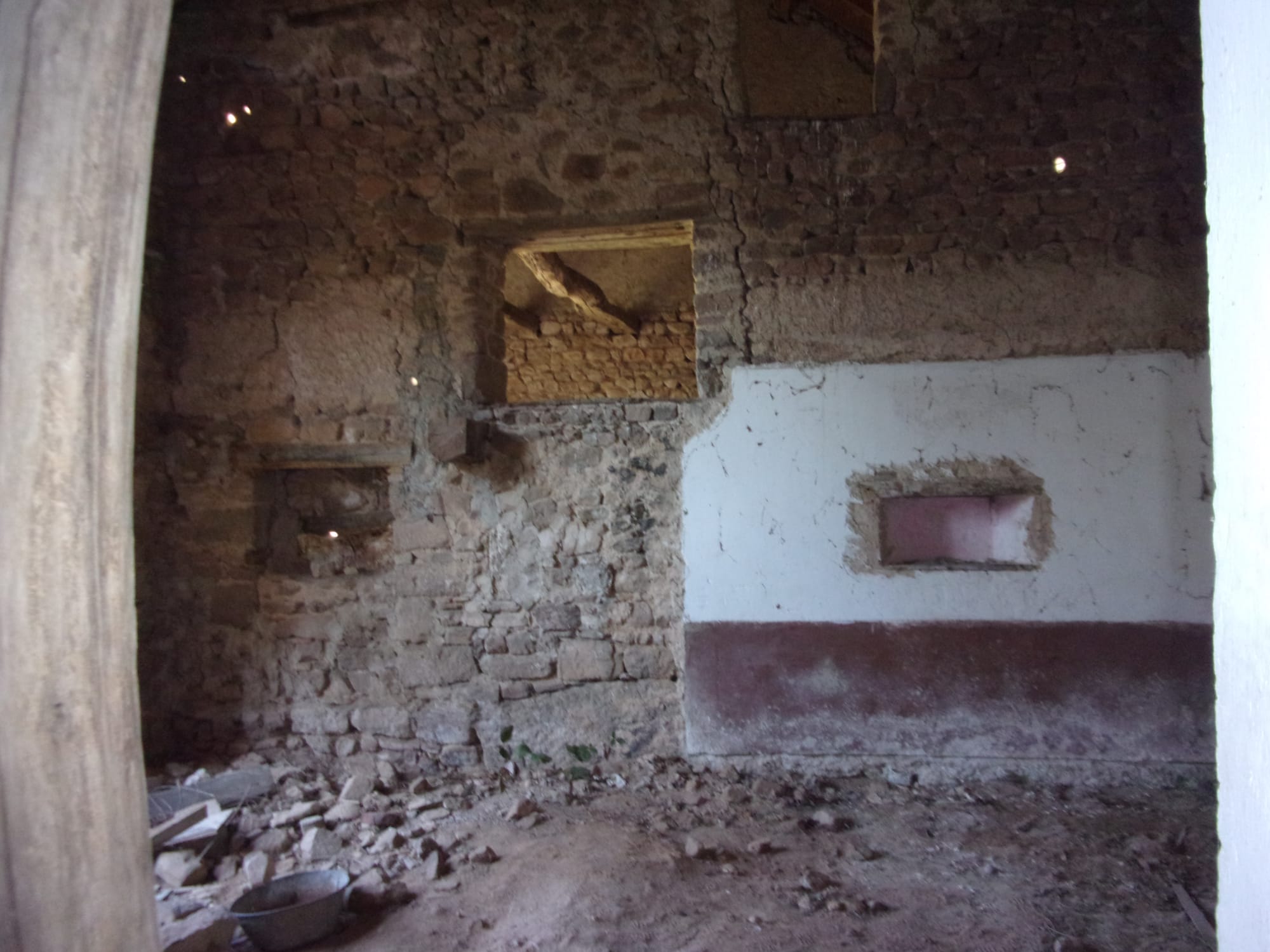 Transformation d'une ancienne grange en ruine