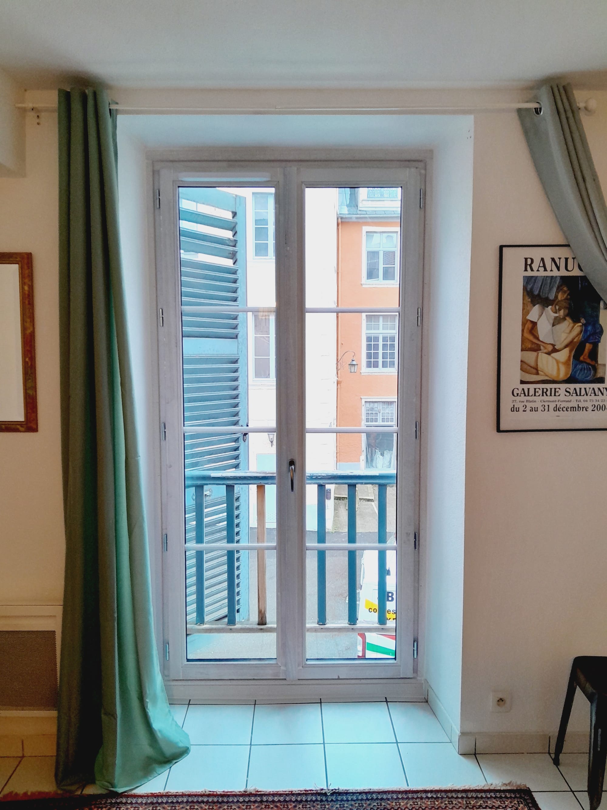 Porte fenêtre petit bois intégré