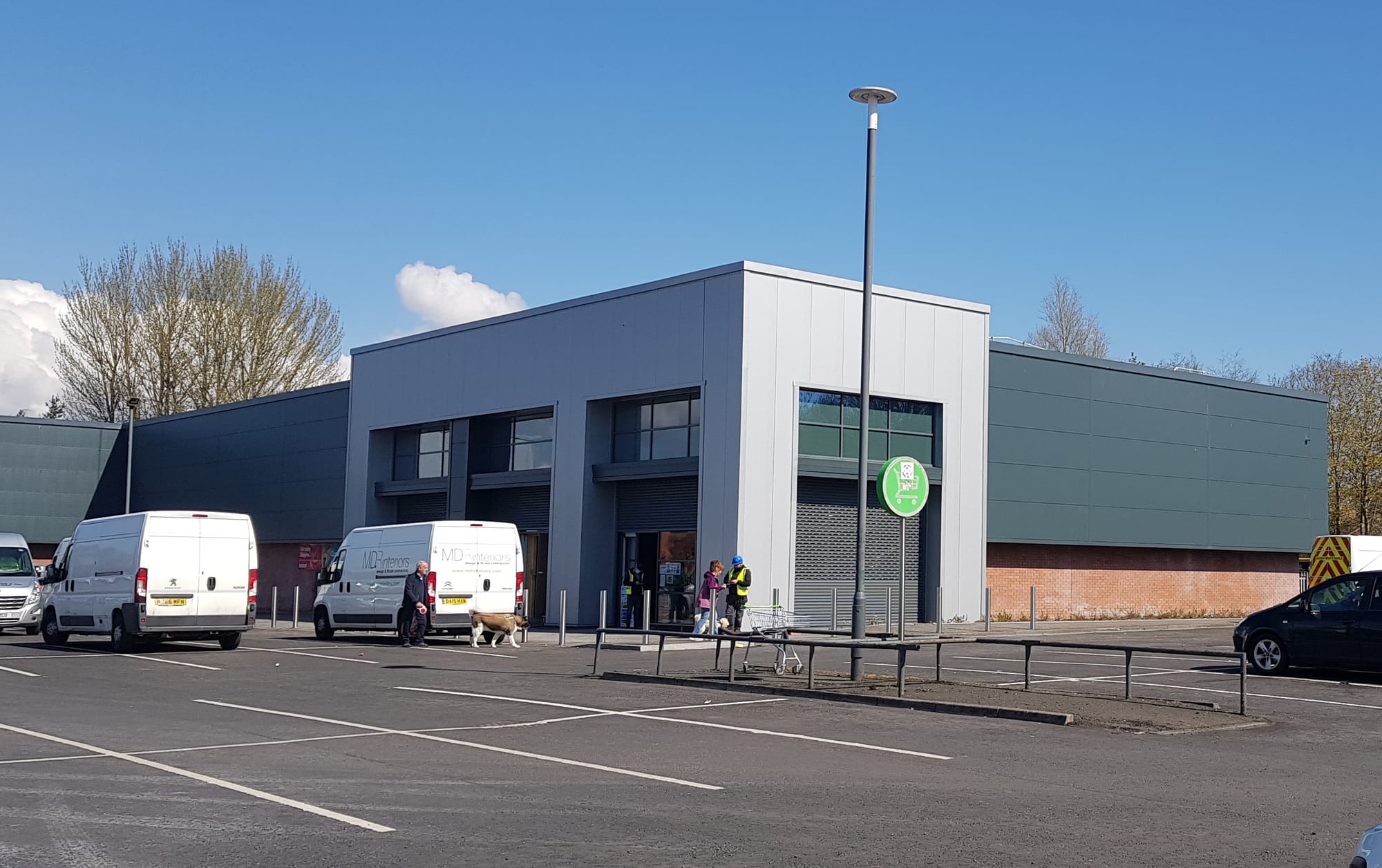Renovation of retail units, Summerston Retail Park GLASGOW (2020)