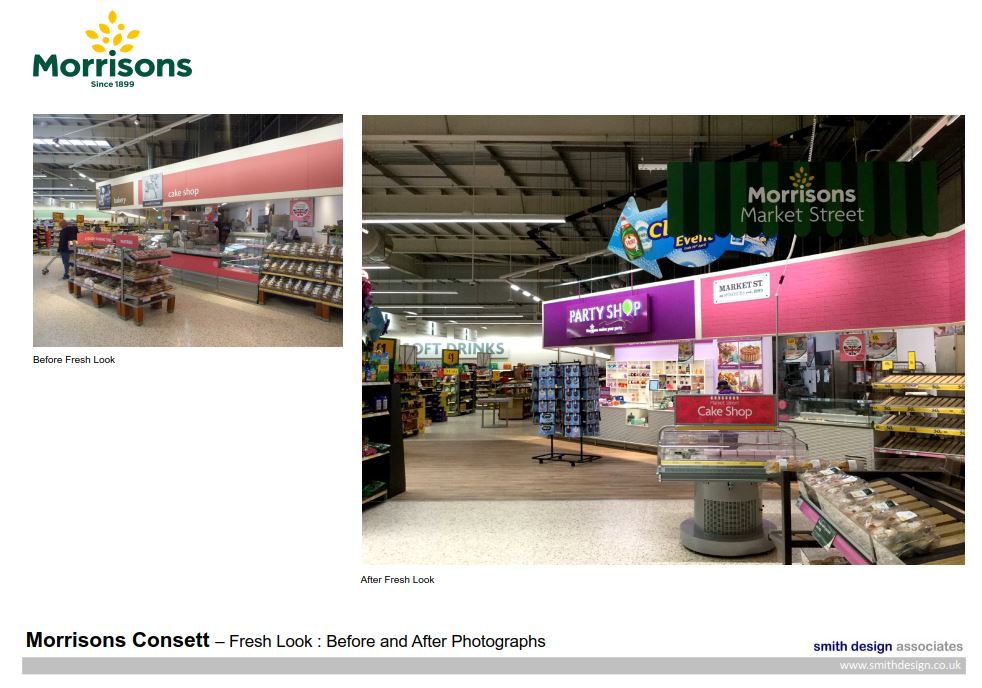 Wm Morrison Supermarket Fresh Look Upgrade (2016-23)