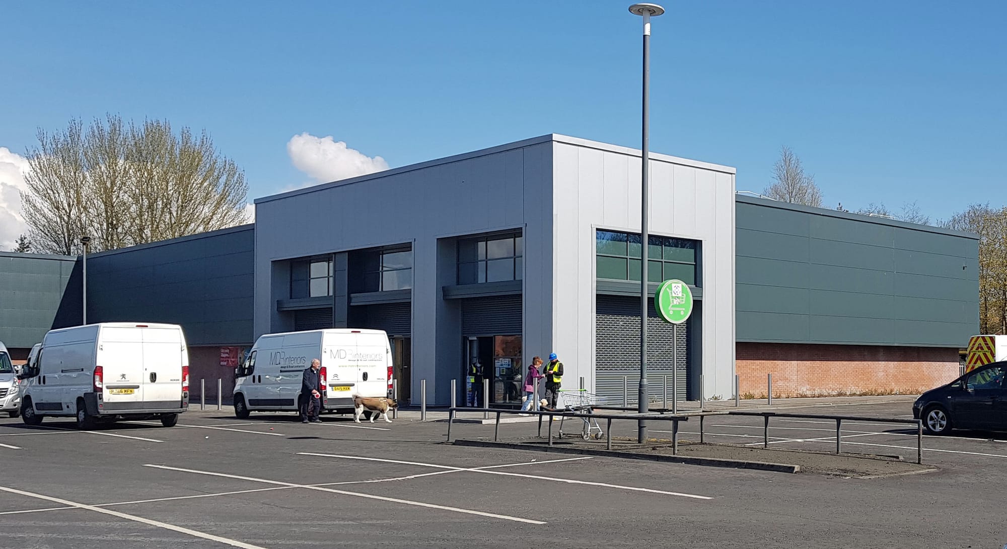 Renovation of retail units, Summerston Retail Park GLASGOW (2020)
