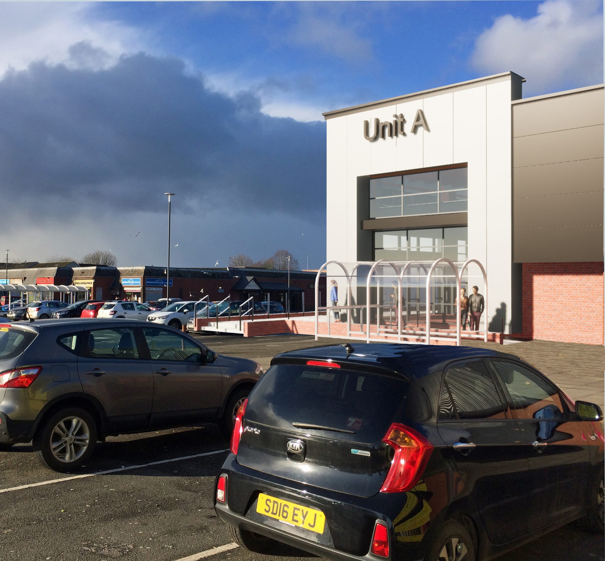 Photoshop -Summerston Retail Park