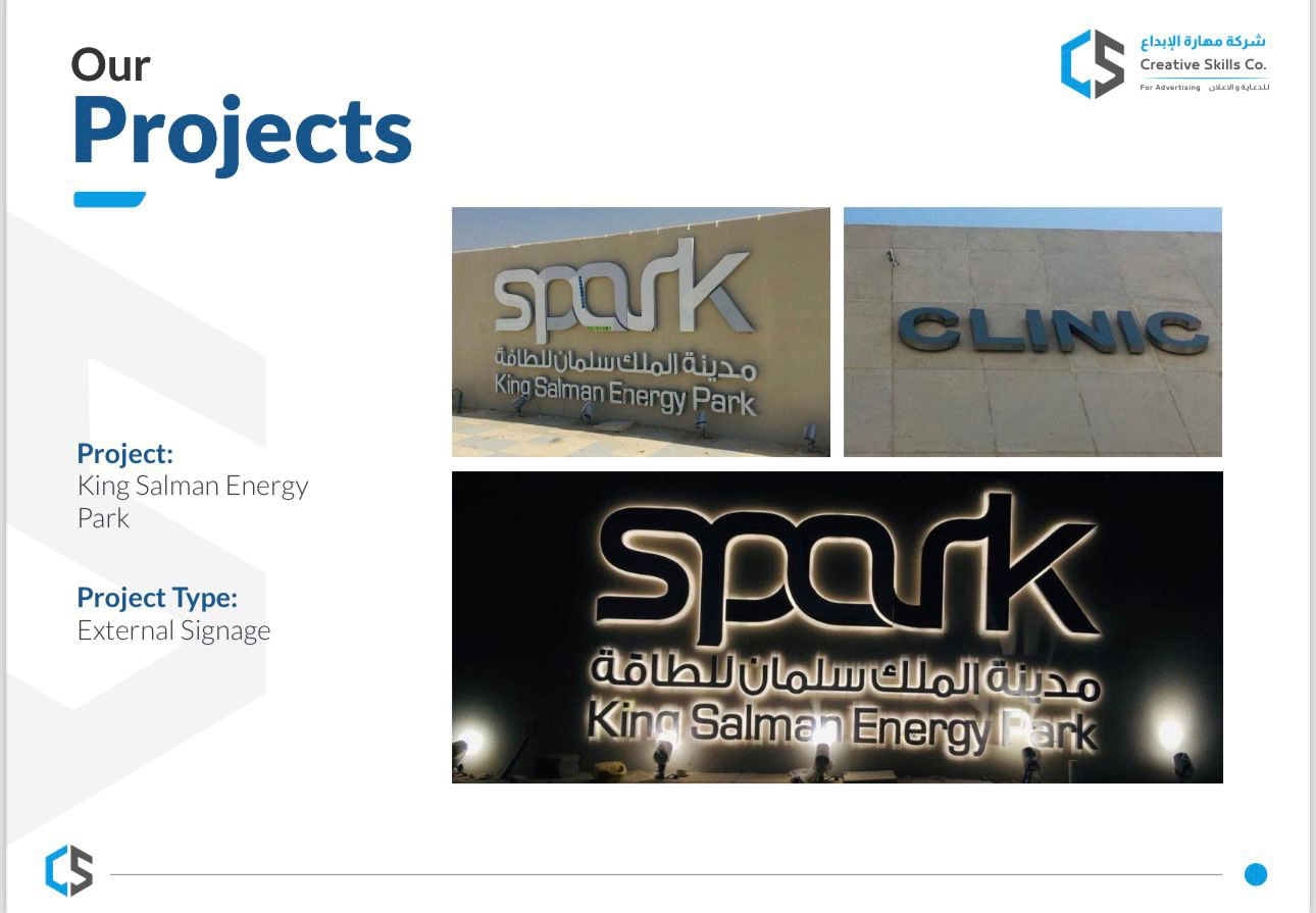 Zincor letters - stainless - acrylic - cladding