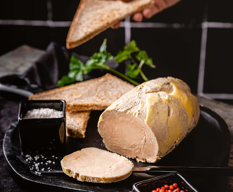 Foie gras frais de canard extra eveiné