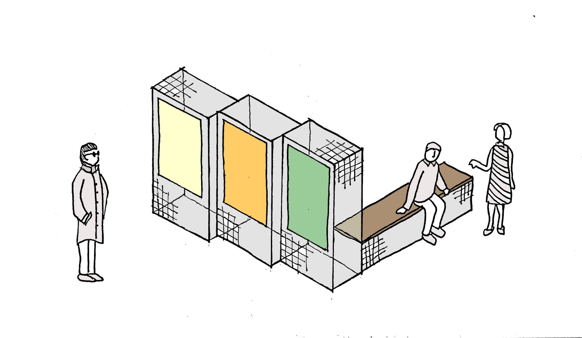 Instalación urbana "La Valentina"