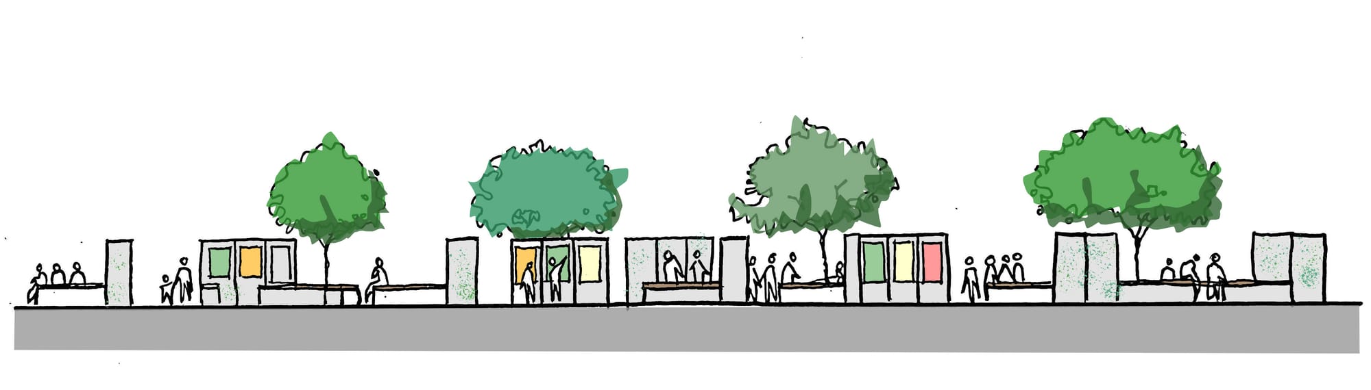 Instalación urbana "La Valentina"