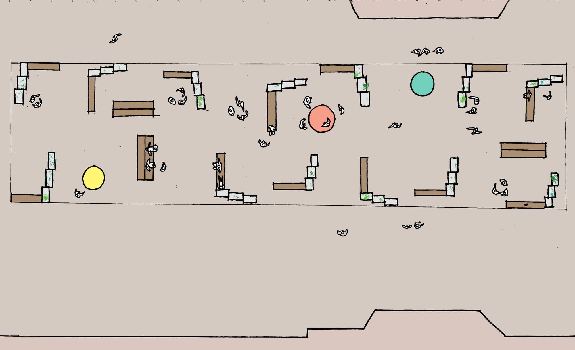 Instalación urbana "La Valentina"