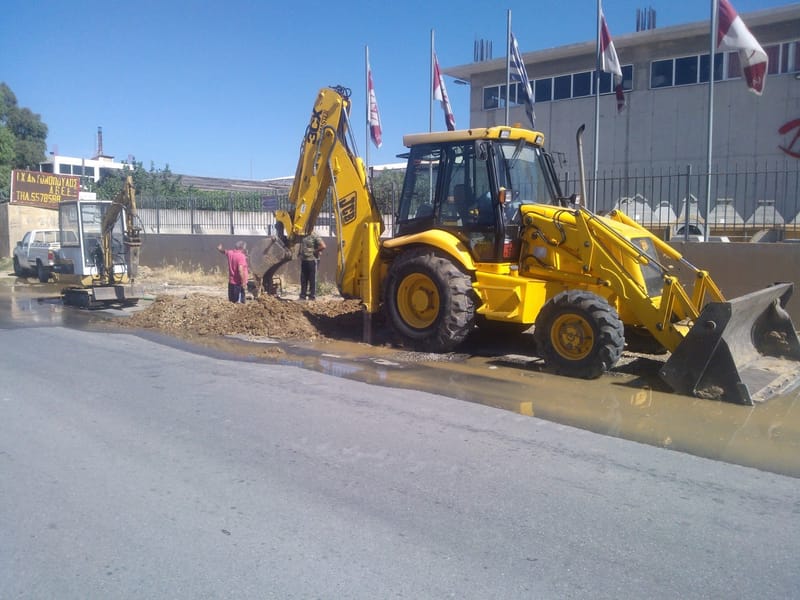 Αποκαταστάσεις στο υφιστάμενο δίκτυο ύδρευσης
