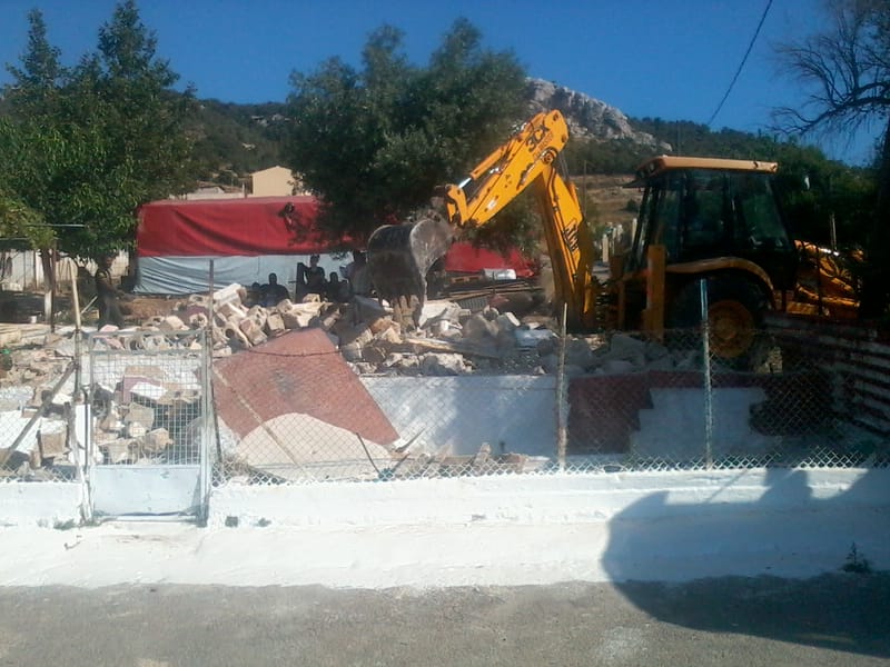 Κατεδαφίσεις αυθαίρετων κατασκευών