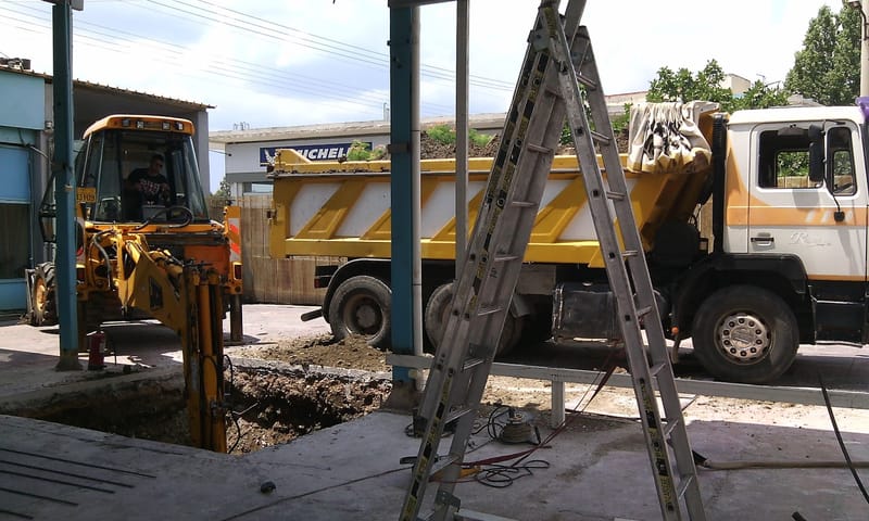 Διάνοιξη δεξαμενών LPG για πρατήρια υγρών καυσίμων