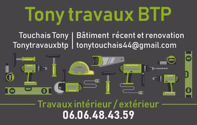 Tony travaux btp