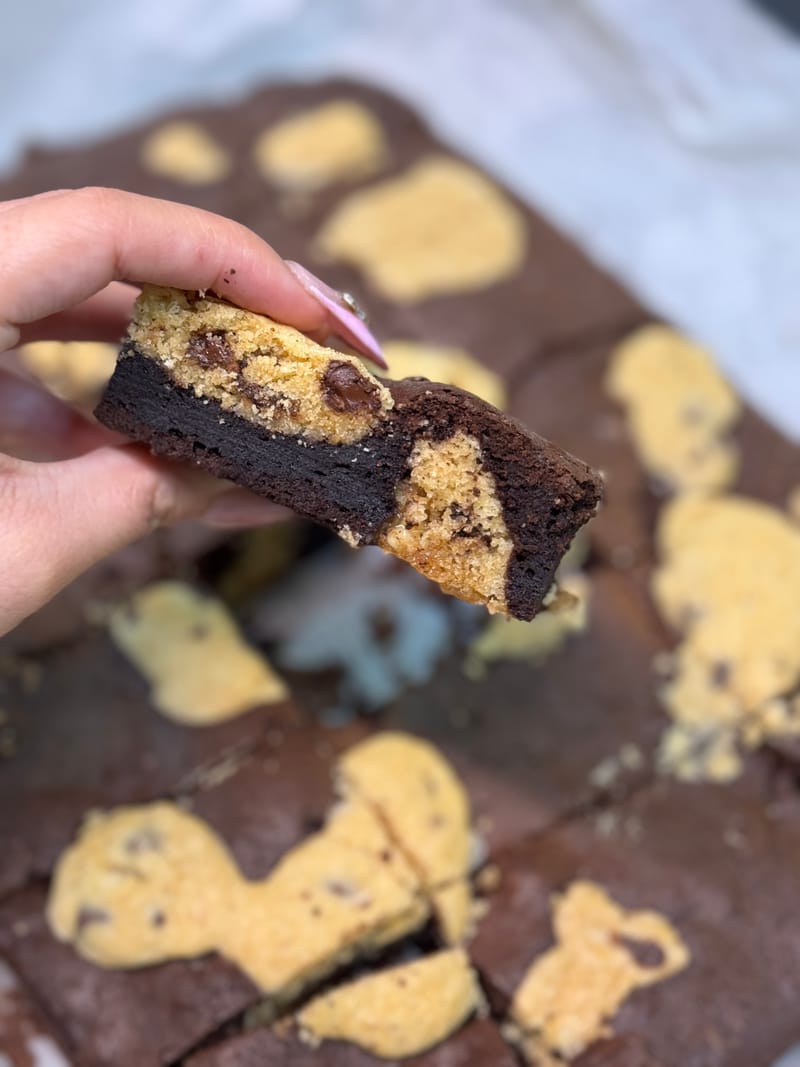 עוגת Brookie