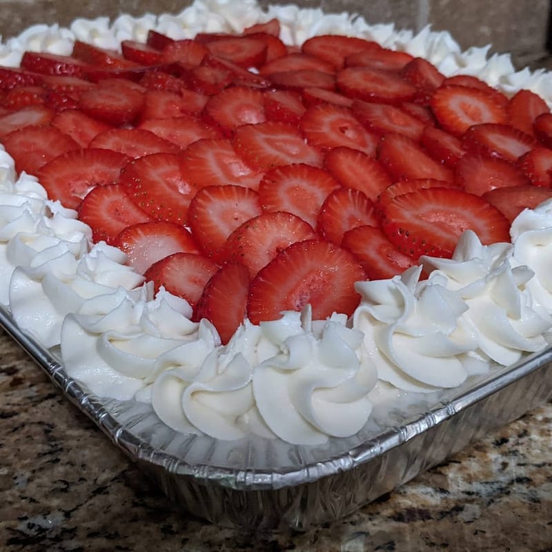 Tres Leches Cake 1/2 Tray