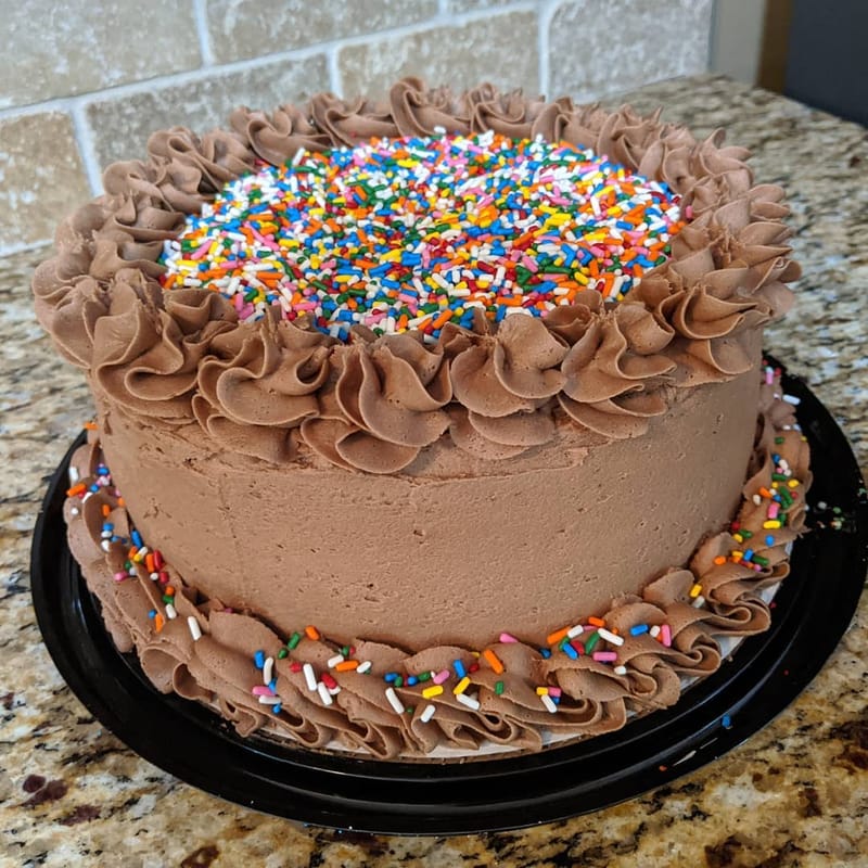 Rainbow Sprinkle Cake