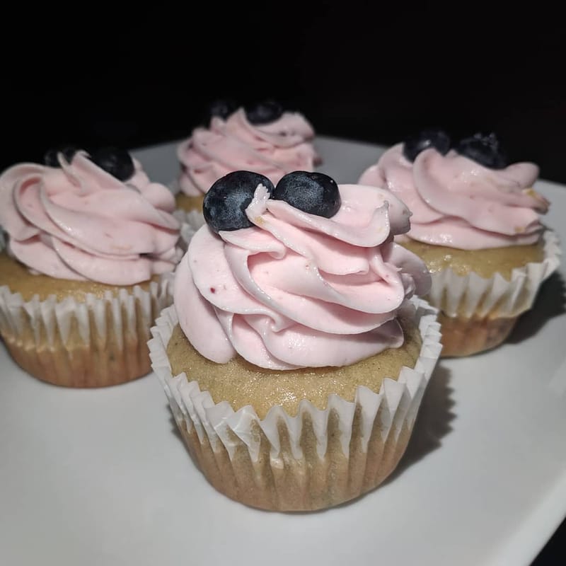 Lemon Blueberry Cupcakes