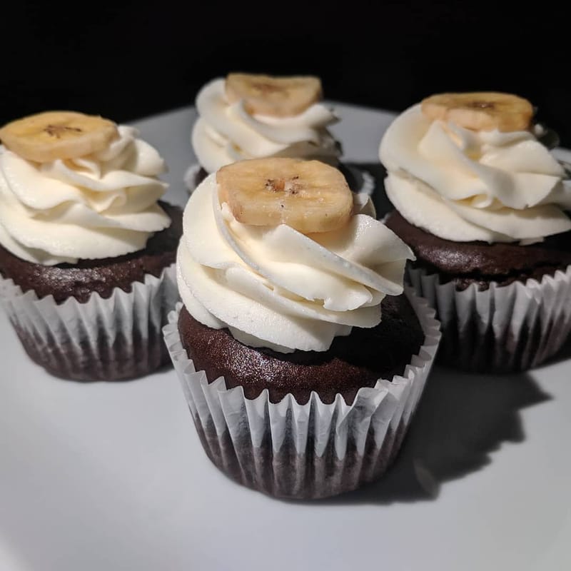 Chocolate Banana Cupcakes