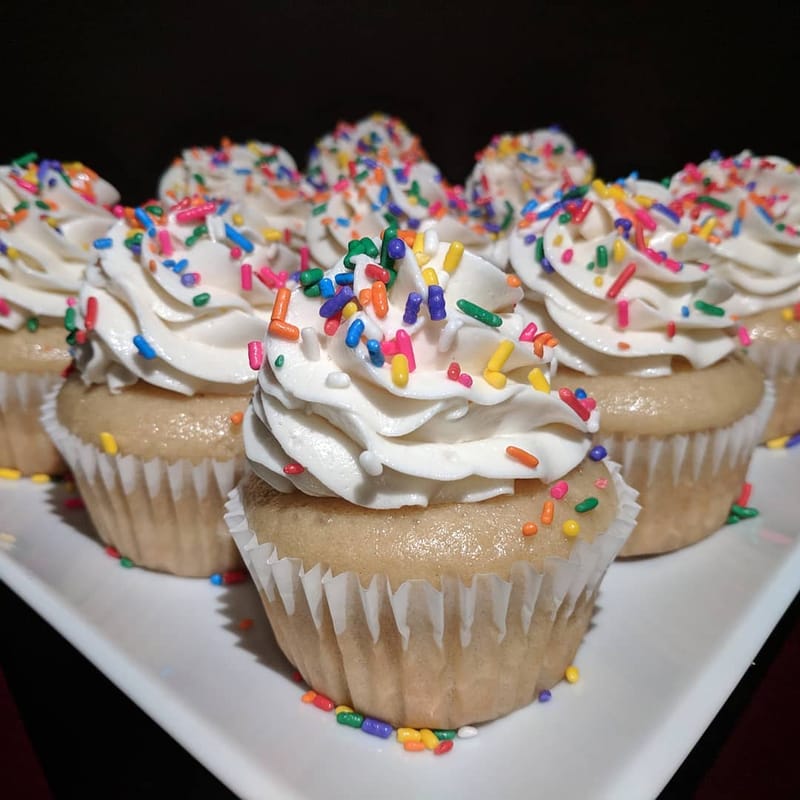 Cake Batter Cupcakes