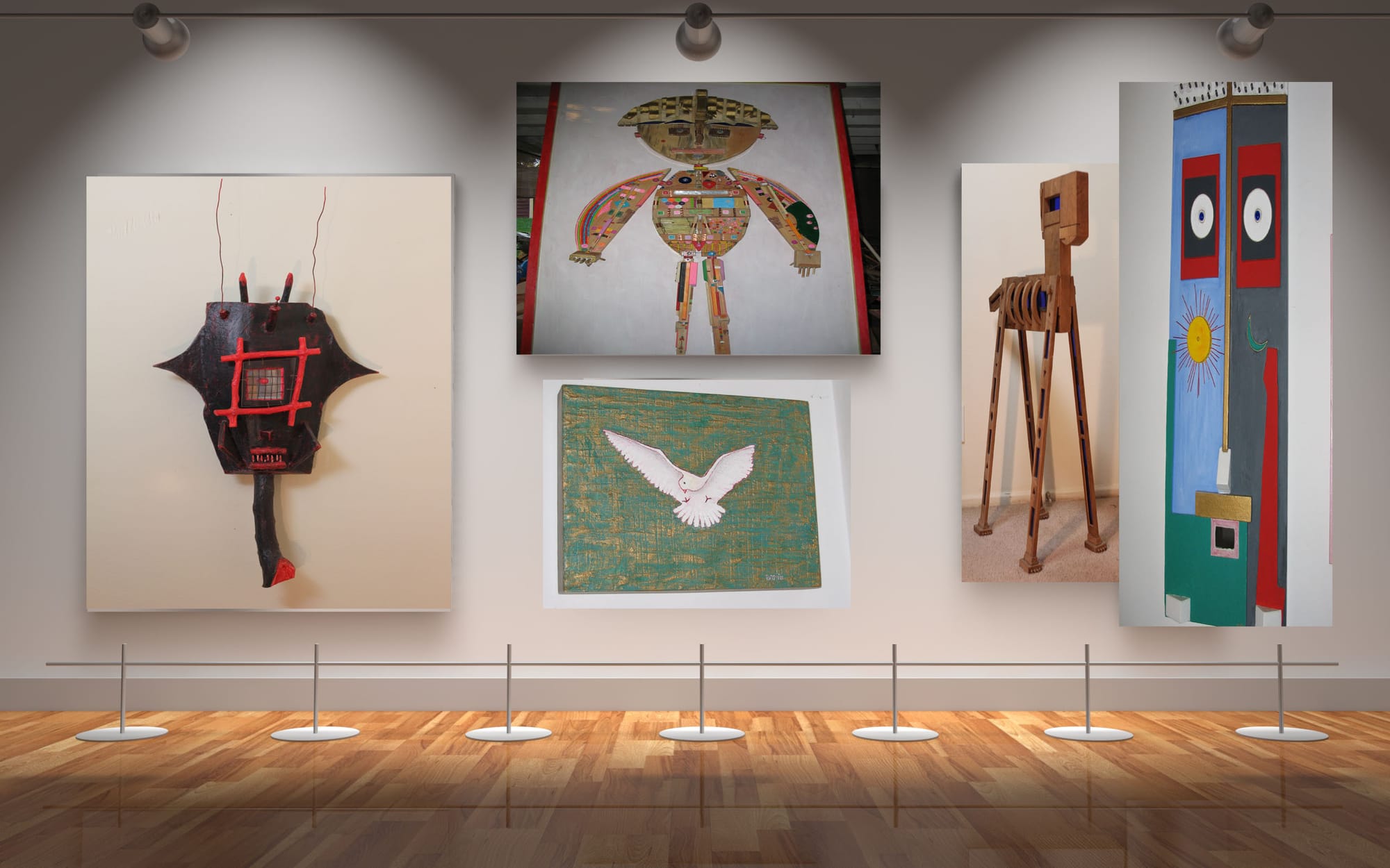 A Sculpture, can become a Focal Point of a Living Space