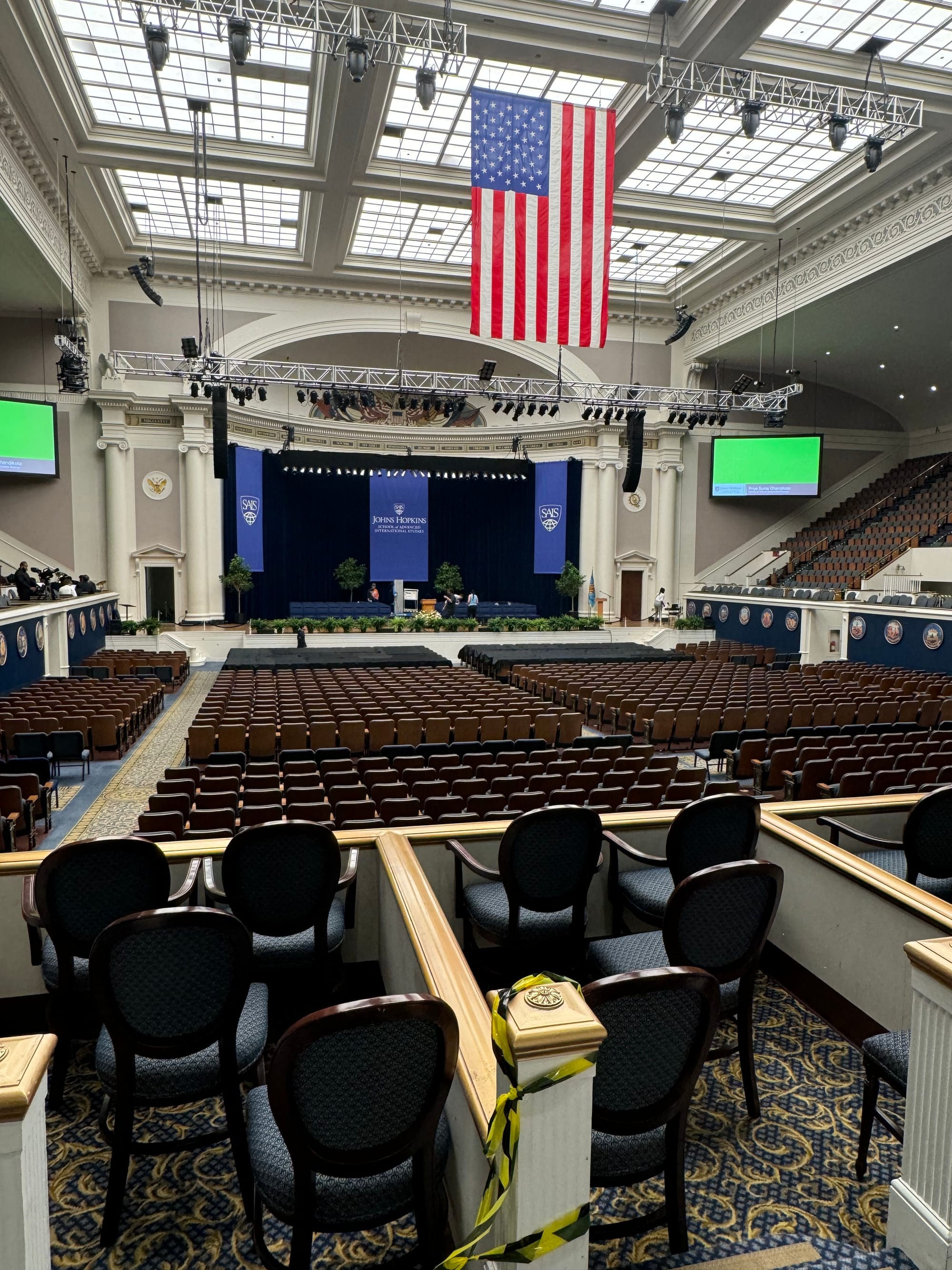 John's Hopkins International Students Commencement.  2024