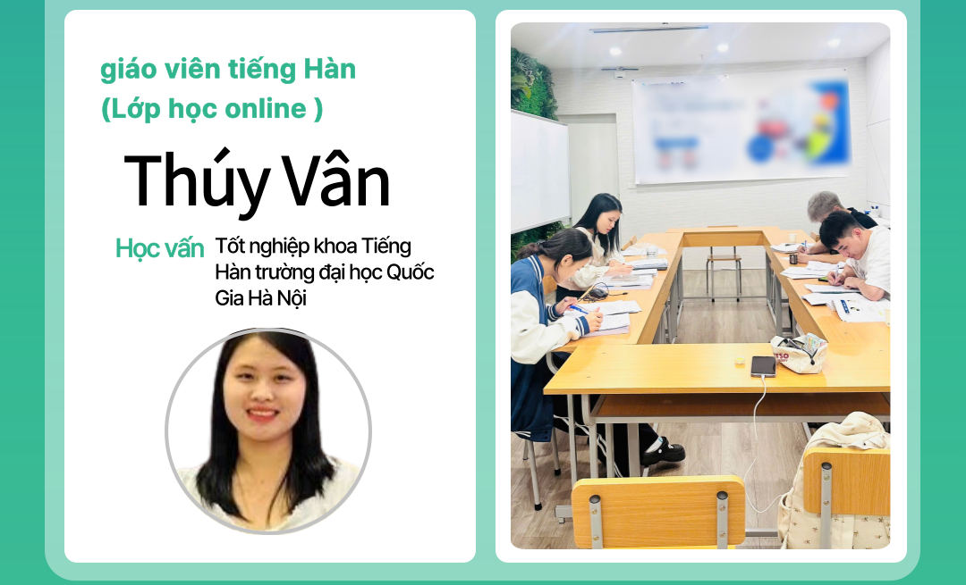  Học tiếng Hàn online tại trung tâm du học Seoul