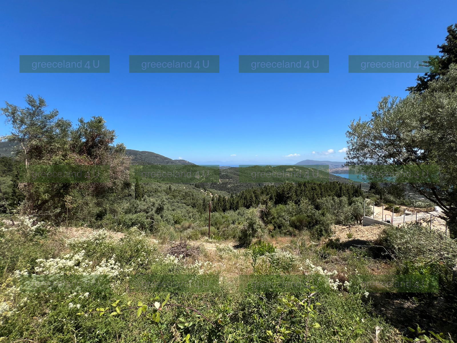 **Prime Plot for Sale in Fterno, Lefkada**