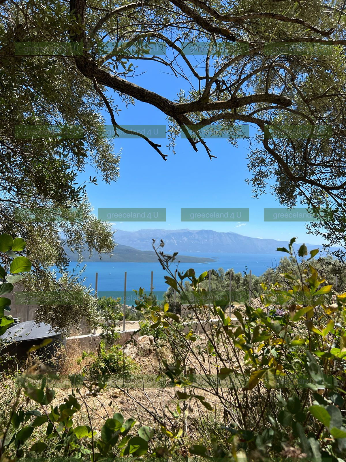 **Prime Plot for Sale in Fterno, Lefkada**