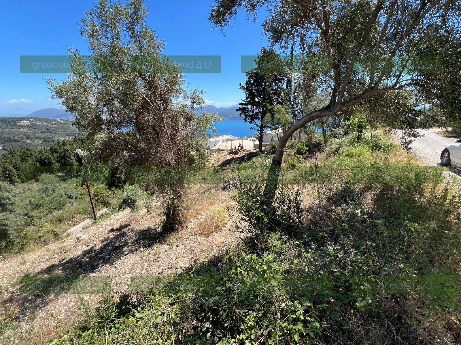 **Prime Plot for Sale in Fterno, Lefkada**