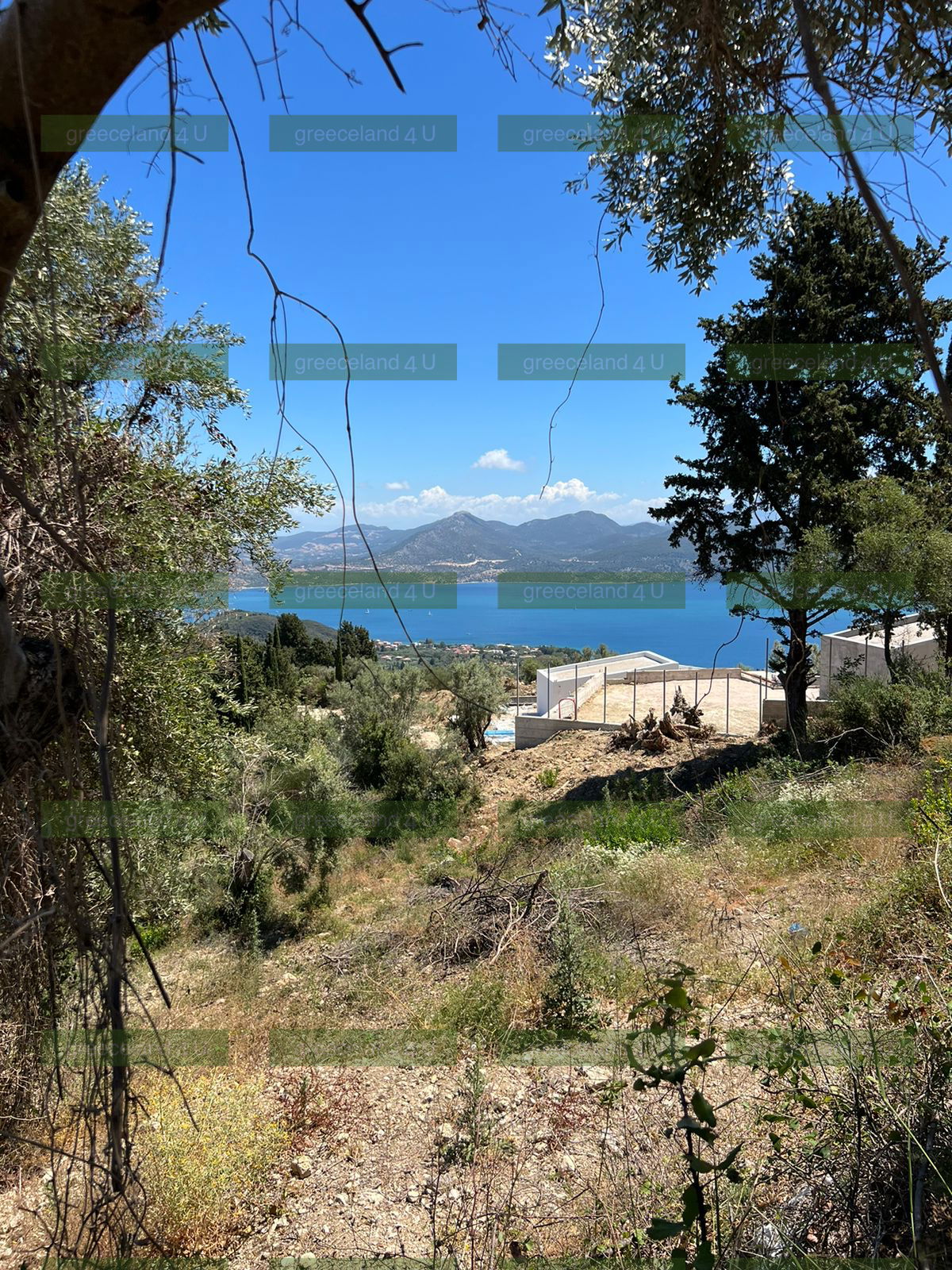 **Prime Plot for Sale in Fterno, Lefkada**