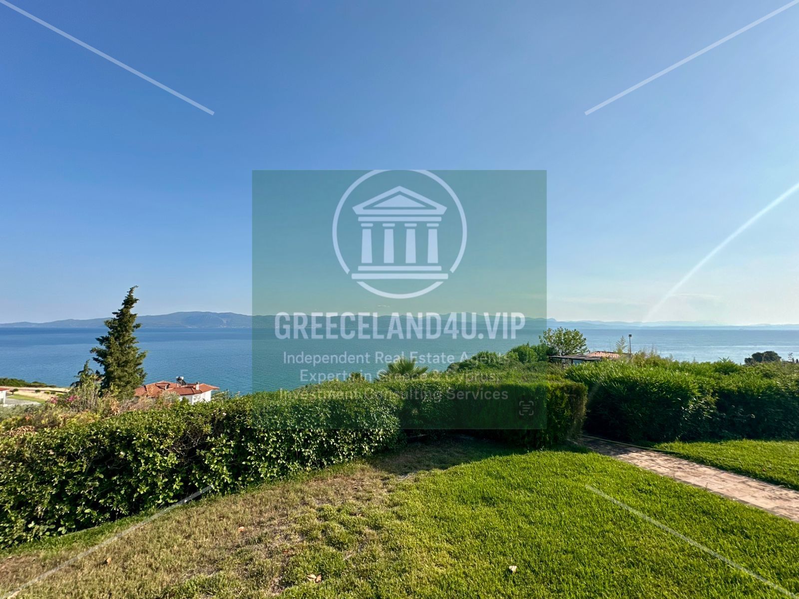 Set on a 4,000 m² plot with **panoramic sea views**, this elegant 4-bedroom villa blends luxury, comfort, and privacy. Features include: