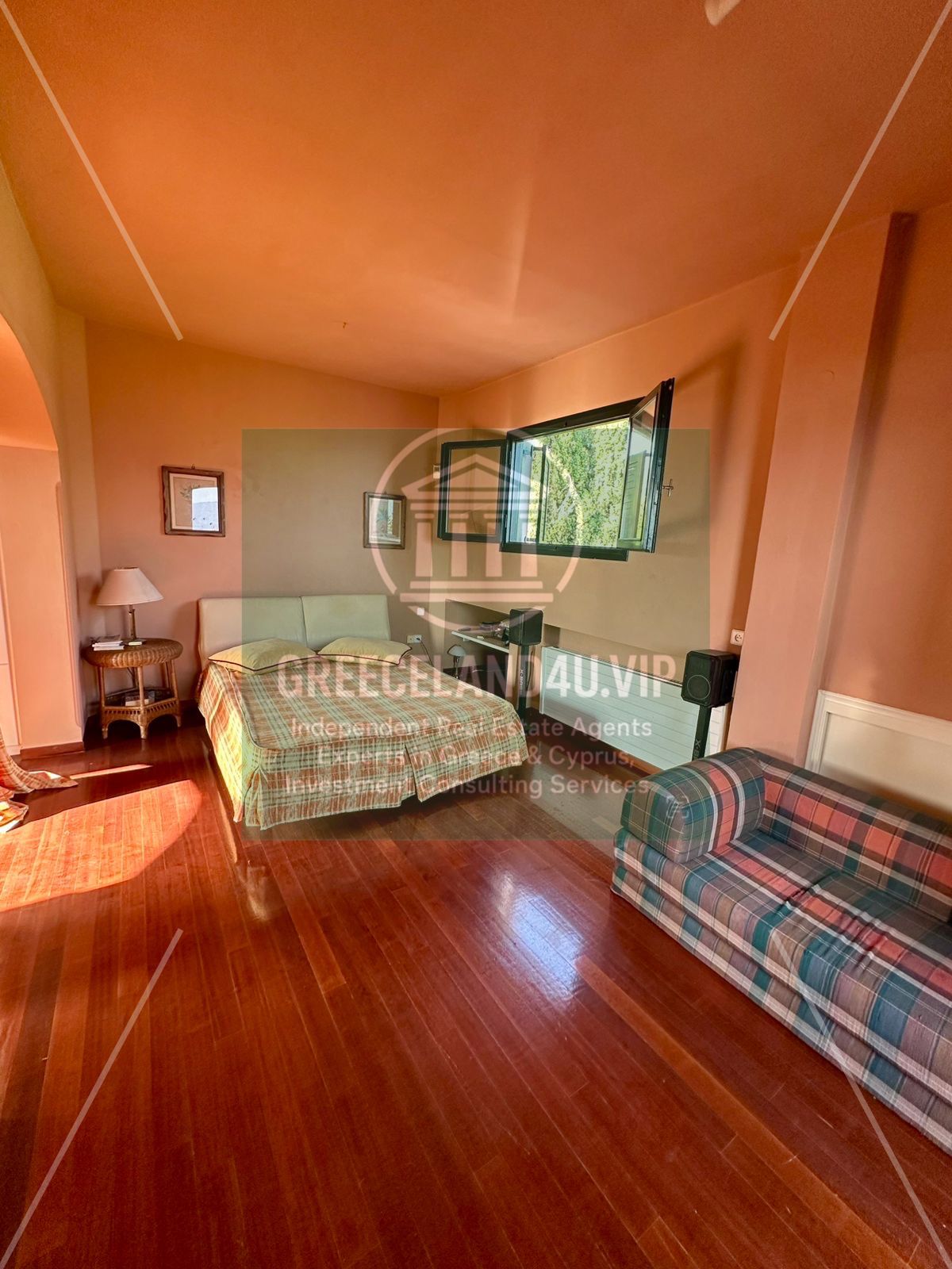 Set on a 4,000 m² plot with **panoramic sea views**, this elegant 4-bedroom villa blends luxury, comfort, and privacy. Features include: