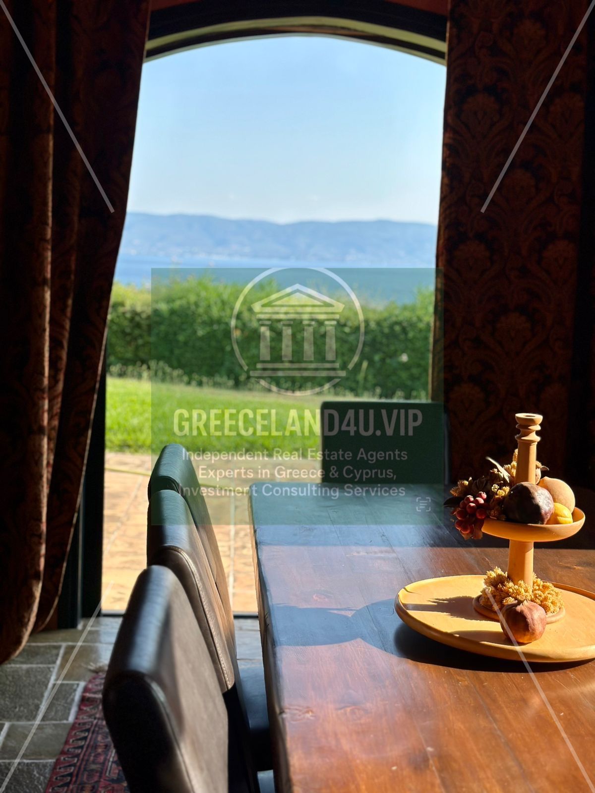 Set on a 4,000 m² plot with **panoramic sea views**, this elegant 4-bedroom villa blends luxury, comfort, and privacy. Features include: