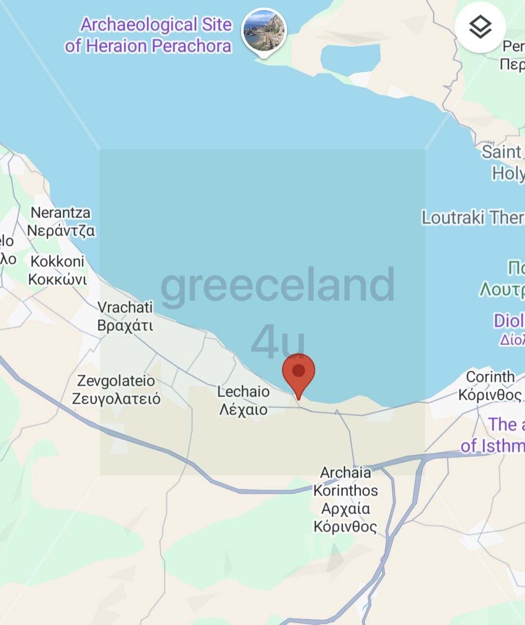 📍 Steps from the beach in beautiful Loutraki / Lechaio