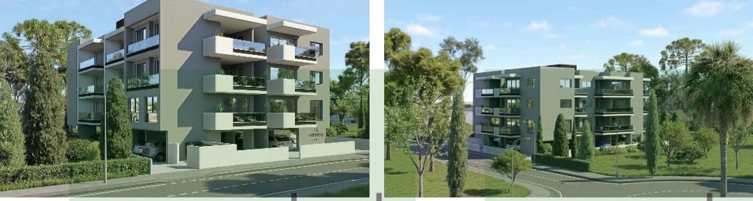 Living room + 2 bedrooms | Covered area: 96.17 m²