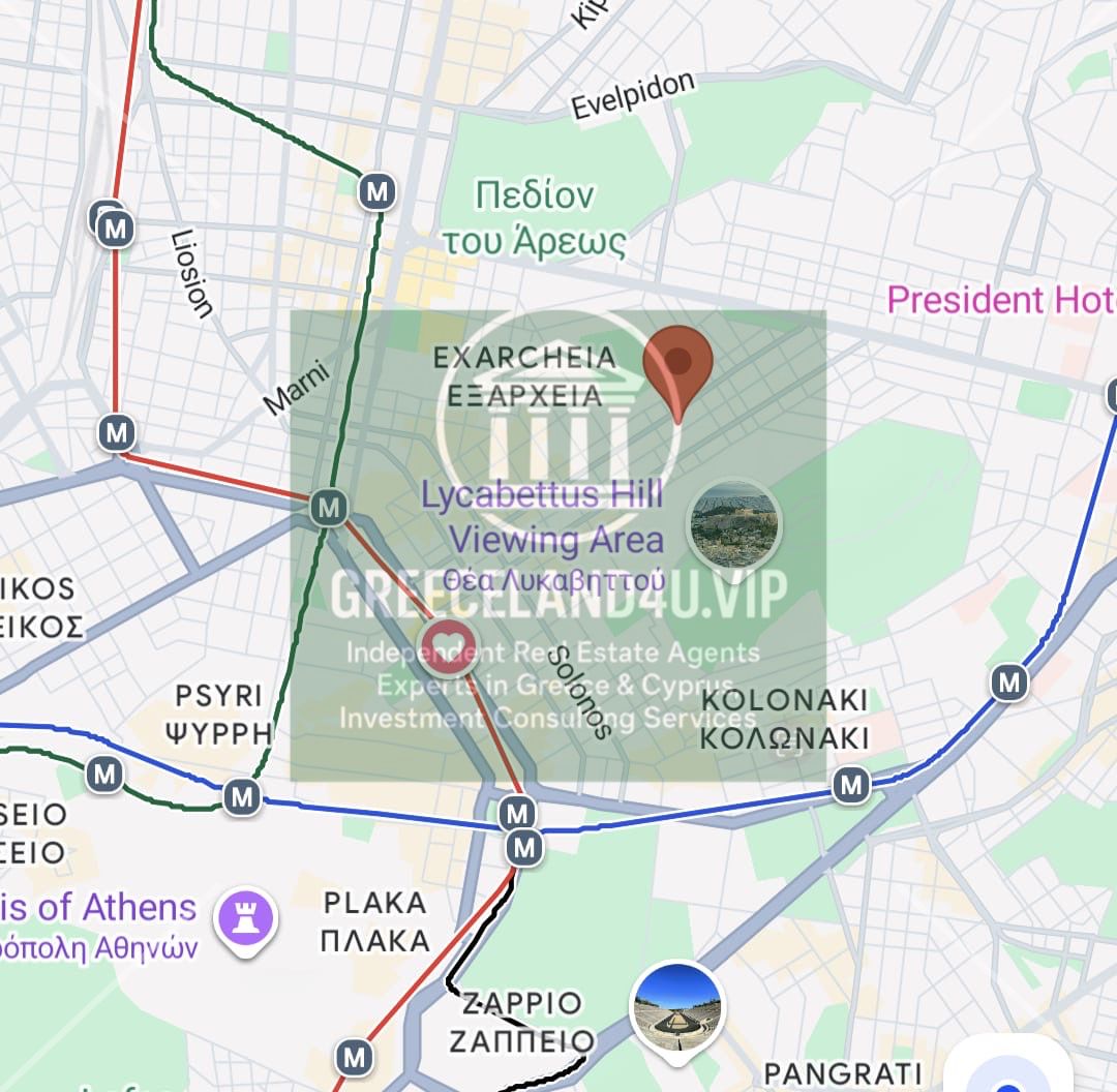 π 6th floor | Elevator | 12 sq.m balcony with Lycabettus Hill view