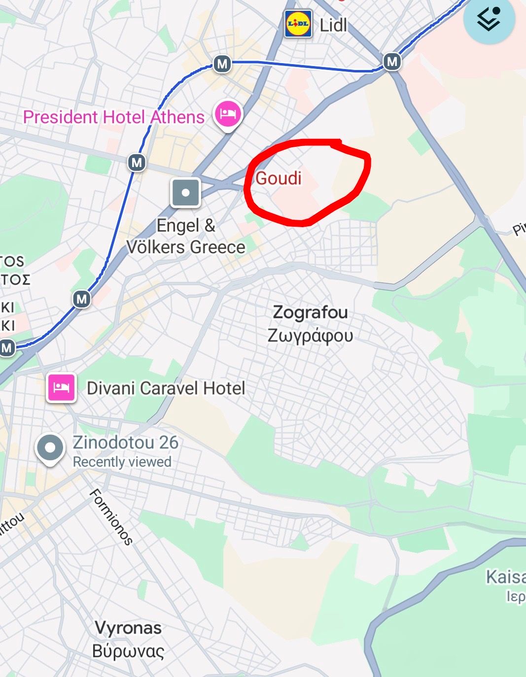 Located on the 2nd floor