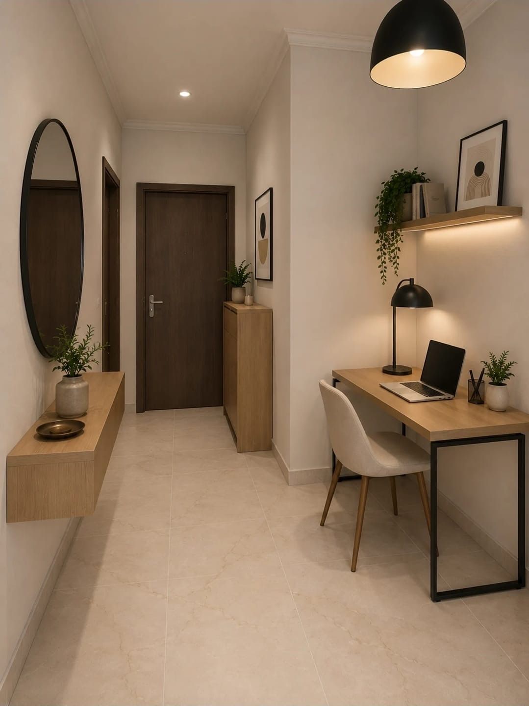 Bright corner apartment