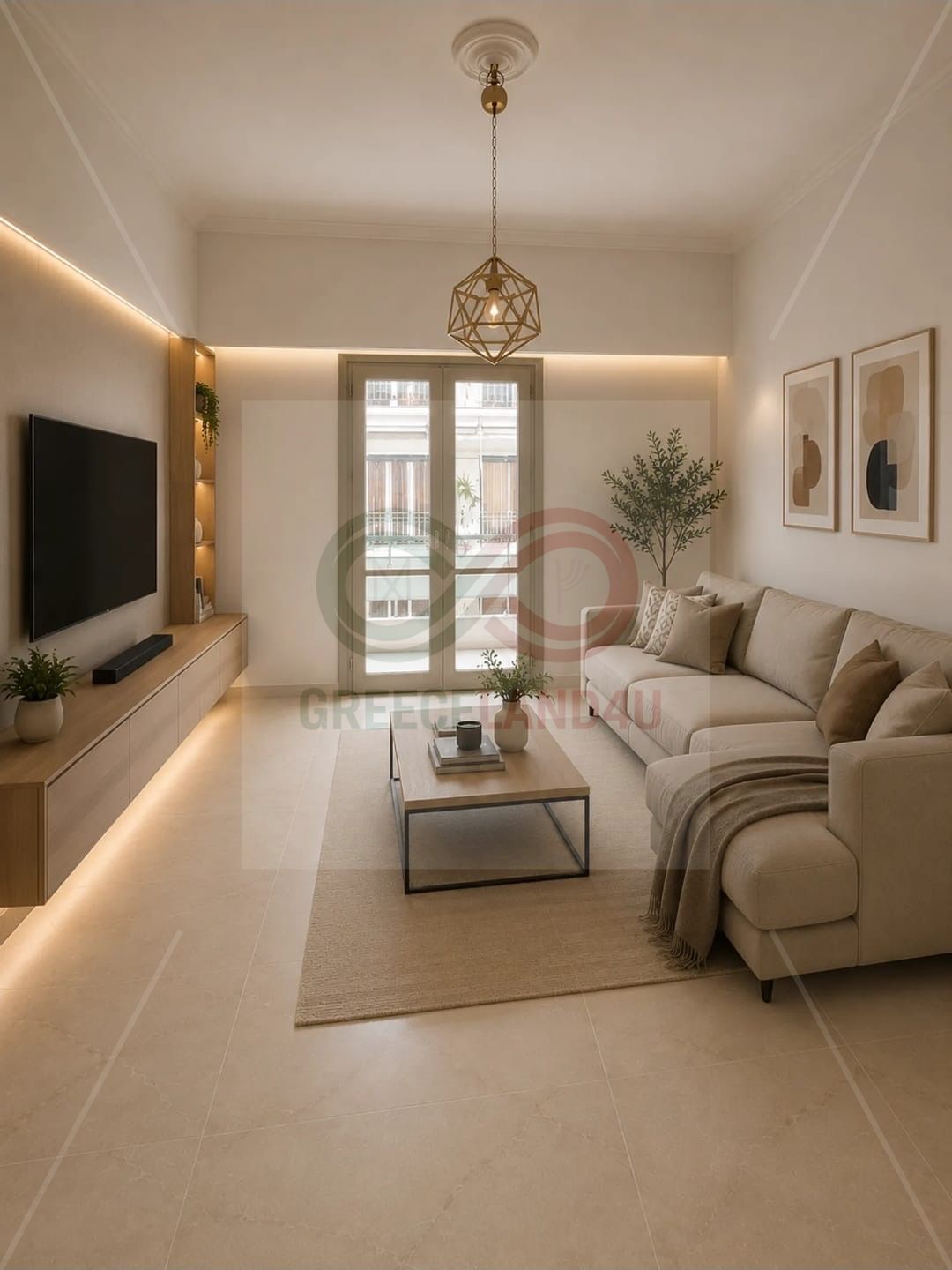 Bright corner apartment