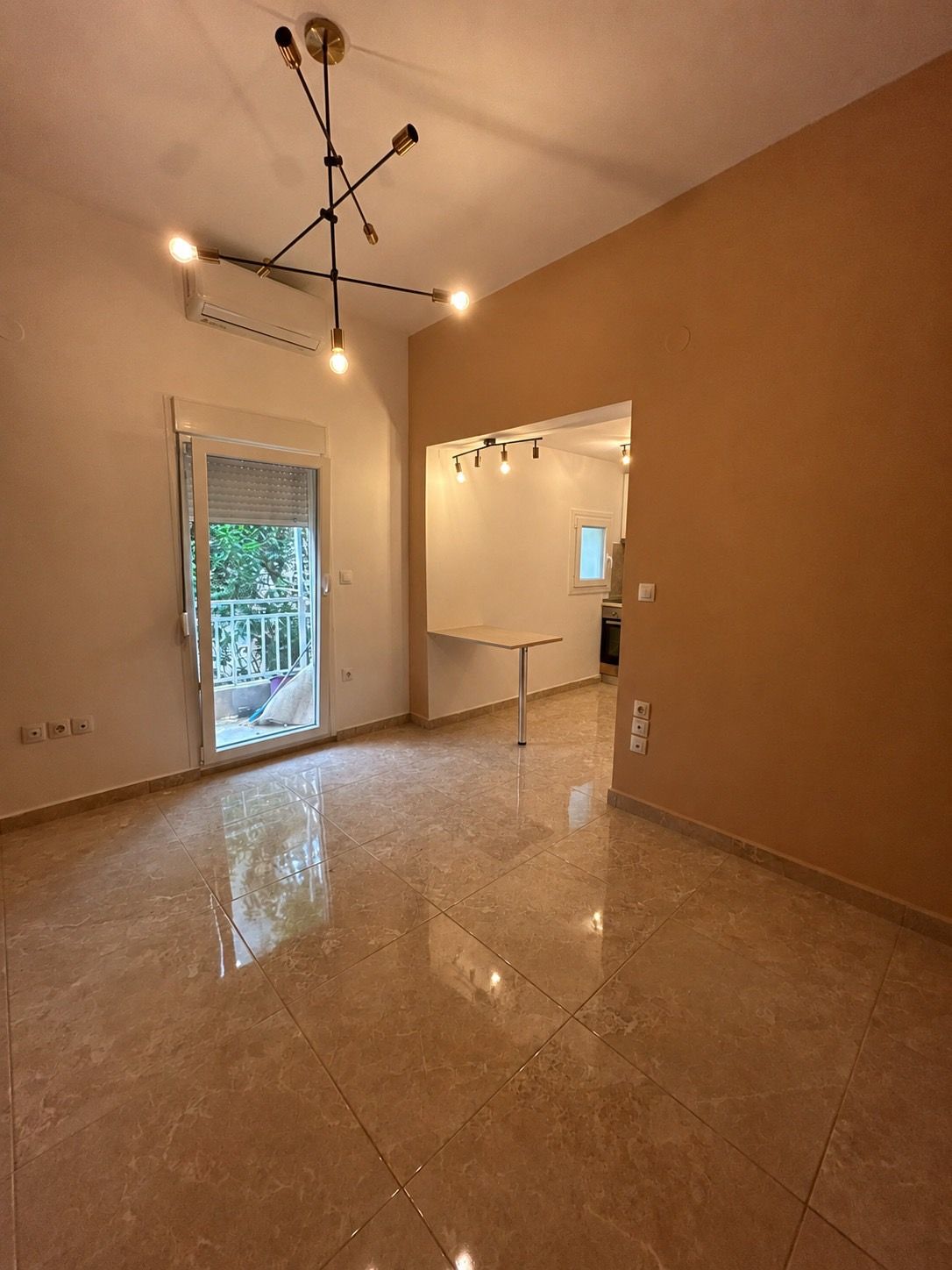 A 30 m² apartment with a private balcony,