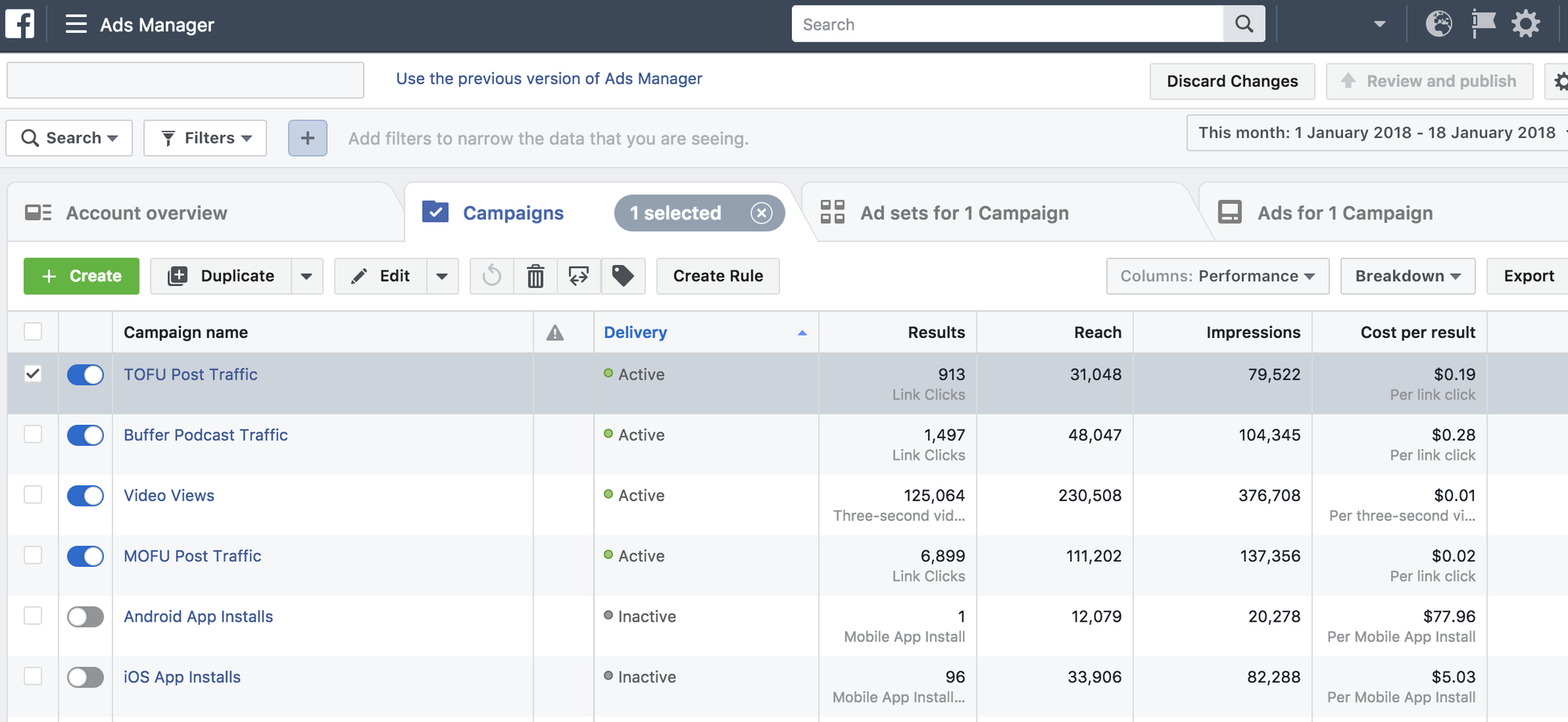 FACEBOOK ADS