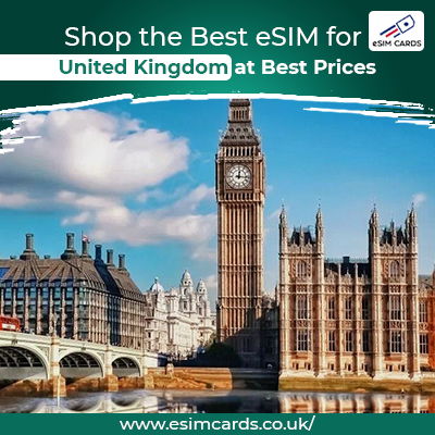 eSIM United Kingdom: Find Your Perfect Travel Plan