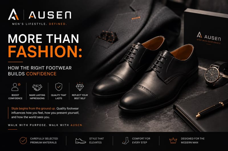 More Than Fashion: How the Right Footwear Builds Confidence
