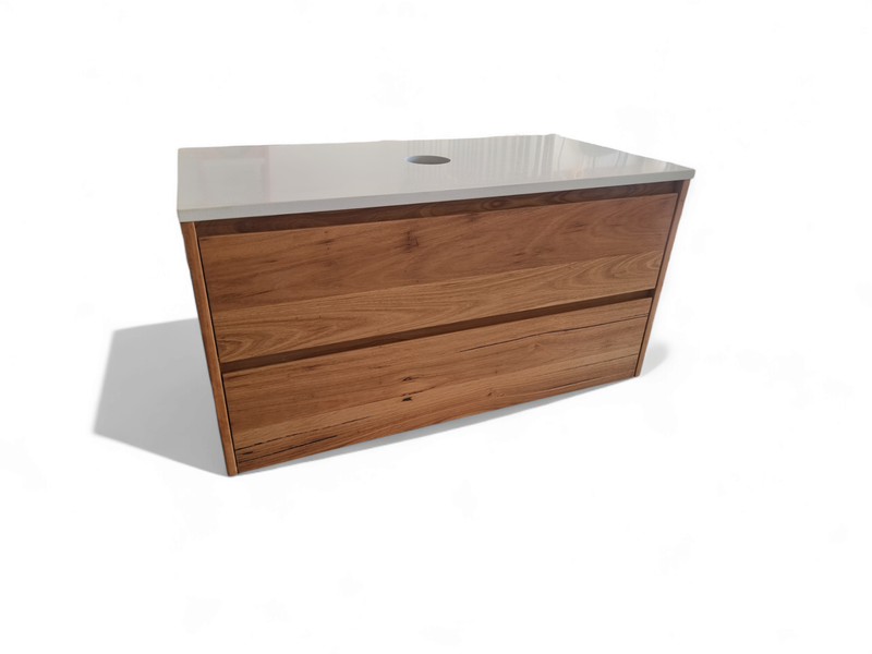 Blackbutt vanity 900mm