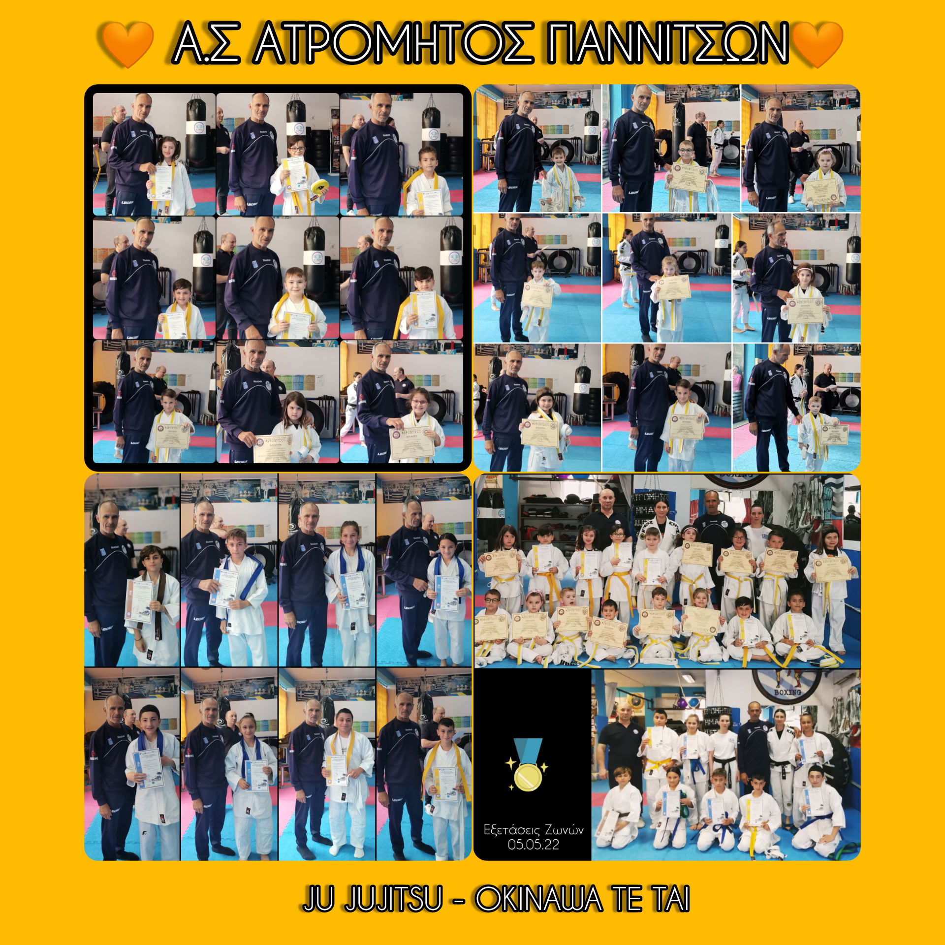 Εξετάσεις ζωνών - 