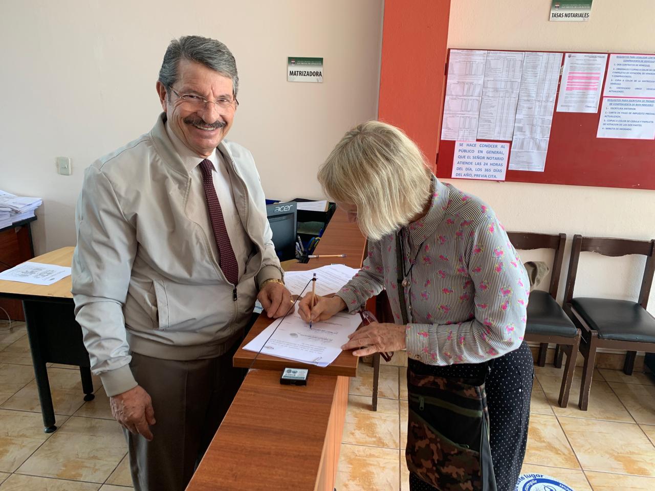 Escritura definitiva