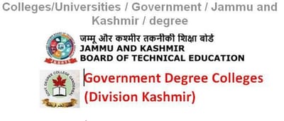 Notification for Passed-Out Diploma Students   Government Polytechnic Colleges – J&K
