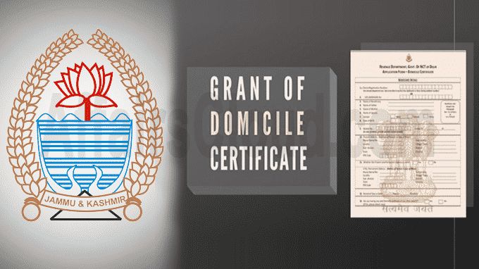Domicile certificate