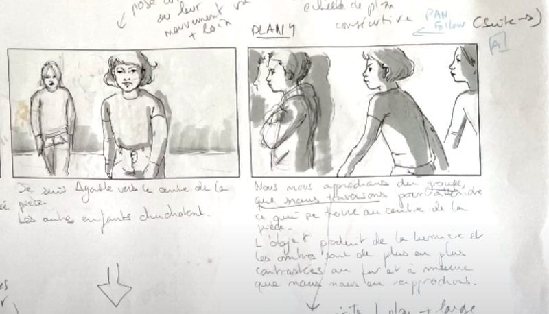 WORK SHOP story board