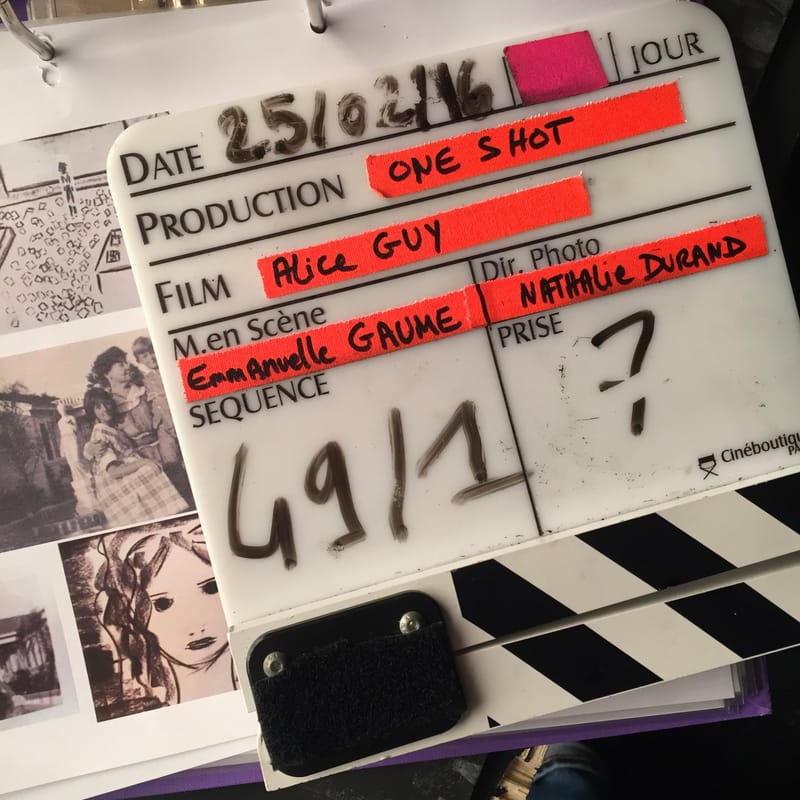 WORK SHOP "ALICE GUY" DEVENEZ  RÉALISATRICE