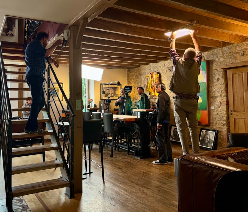 DES ESPACES DE TRAVAIL ET DE TOURNAGE SPACIEUX